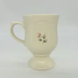 MUG WHITE FLORAL