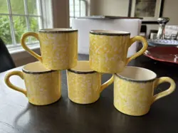 CUPS YELLOW SPONGEWARE