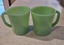 TWO VINTAGE JADITE