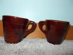 MUG BROWN STONEWARE