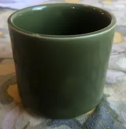 TURF GREEN FIESTA IRONSTONE HTF VTG HOMER LAUGHLIN COFFEE MUG CUP 1969 RARE