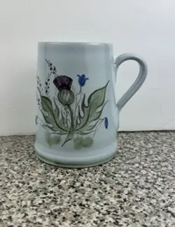 CUP STONEWARE THISTLEWARE
