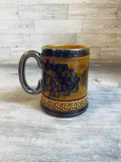 CARRIAGE BEER MUG/STEIN