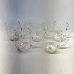 CLEAR GLASS CUPS