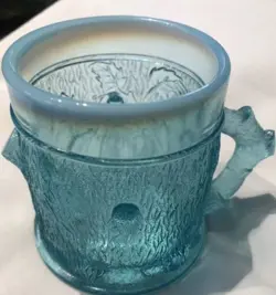 NORTHWOOD OPALESCENT BLUE