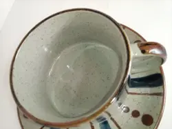 BLUE BROWN STRIPE