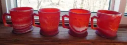 GLASS MUGS EMBOSSED
