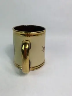 MUG POTTERY GOLD