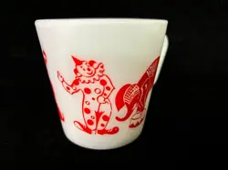 RED CIRCUS MUG