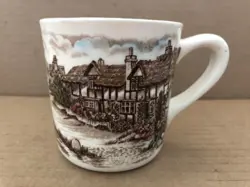 VINTAGE JOHNSON BROS OLDE ENGLISH COUNTRYSIDE COFFEE MUG