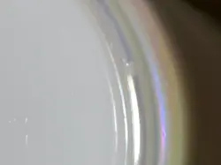 IRIDESCENT MILK GLASS