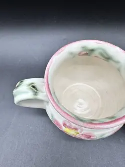 POTTERY FLORAL COFFEE