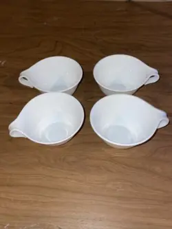 WHITE COFFEE CUPS-HTF-