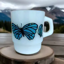 BLUE BUTTERFLY STACKABLE