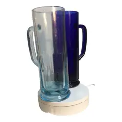 BLUE HEAVY GLASS