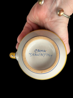 PAINTED POTTERY MUG