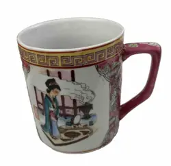 PAINTED MUG WOMAN