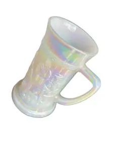 CARNIVAL GLASS WHITE