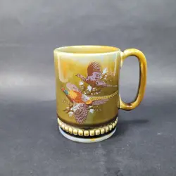 PHEASANT DESIGN BLUE