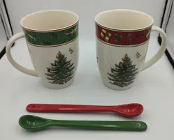 VINTAGE MUGS SPOONS