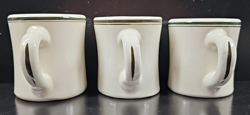 GREEN STRIPE MUGS