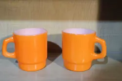OVEN-PROOF ORANGE MUG/CUP