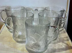 GLASS COFFEE/TEA MUGS