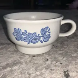 VINTAGE PFALTZGRAFF YORKTOWNE STONEWARE SOUP MUG BOWL  7-1