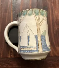 SAILBOAT COFFEE MUG;