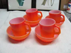 VINTAGE ORANGE MUG