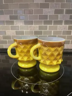 HOCKING MUGS BROWN
