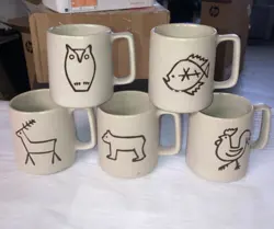 MUGS FISH ANIMALS