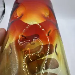 BLENKO TANGERINE AMBERINA