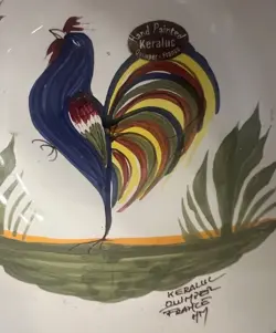 PAINTED MUG AND