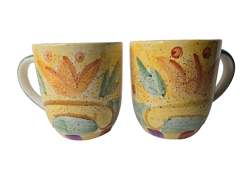 ALFRESCO MUGS FLOWERS