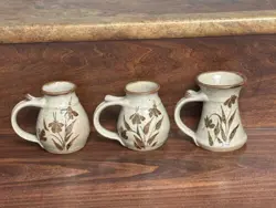 CUP FLORAL LEAF