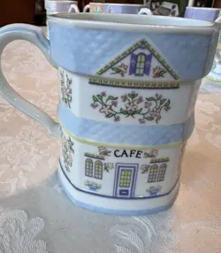 CAFE MUG BLUE