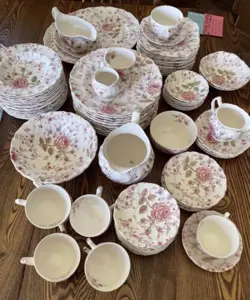 CHINTZ-PINK JOHNSON BROTHERS