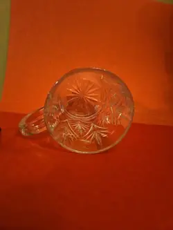 GLASS VINTAGE MUGS