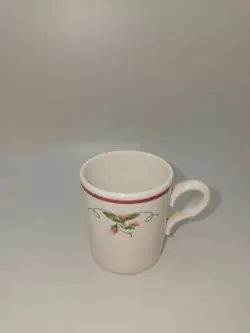 VINTAGE HOMER LAUGHLIN DEMITASSE CUP PINK VIOLET