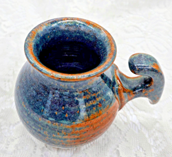 BLUE ART POTTERY