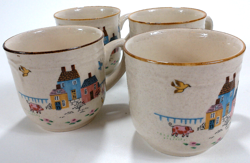 DIAM. COFFEE MUGS