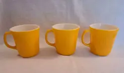 VINTAGE CORNING YELLOW