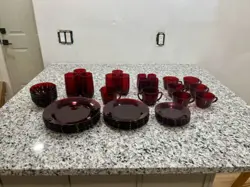 RED RUBY” GLASS