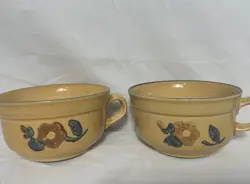 1980S STONEWARE CUPS