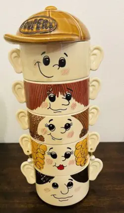 SOUP MUGS/BOWLS COMPLETE