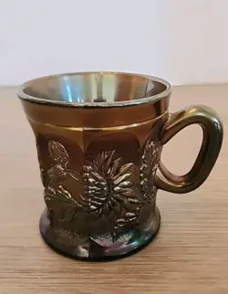 GLASS MUG DANDELION