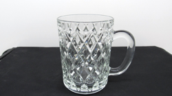 CUT GLASS MUG