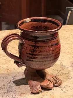 BLACK GLAZED STONEWARE