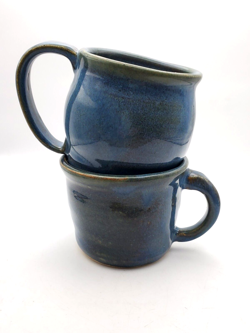 BLUE GLAZED MUGS